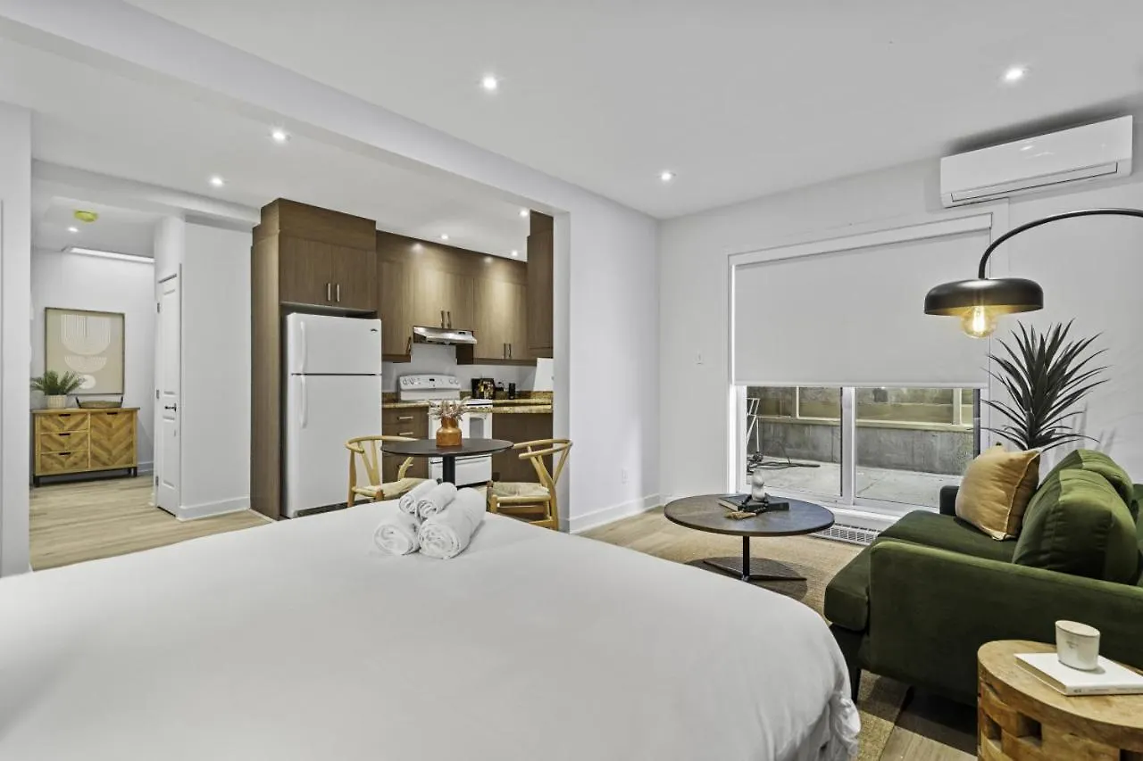 Apartment Stylish Open-Space Studio By Jean Talon Market Montreal